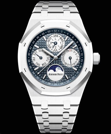 audemars piguet ceramic white|audemars royal oak perpetual calendar.